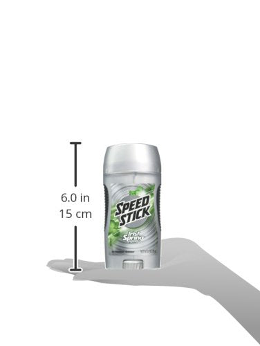 Mennen Speed Sticks Irish Spring Original application shows a refreshing morning routine.