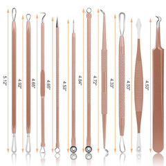 MENOLY blackhead remover tools for precise acne care at home.