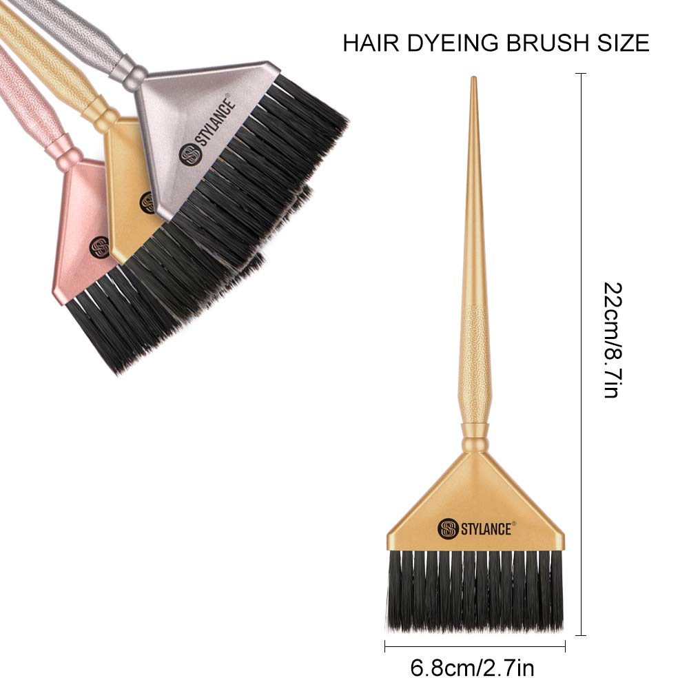 MEN'S GROOMING BARBER PRO 3-piece color tool set rose-gold brush for ergonomic grip.