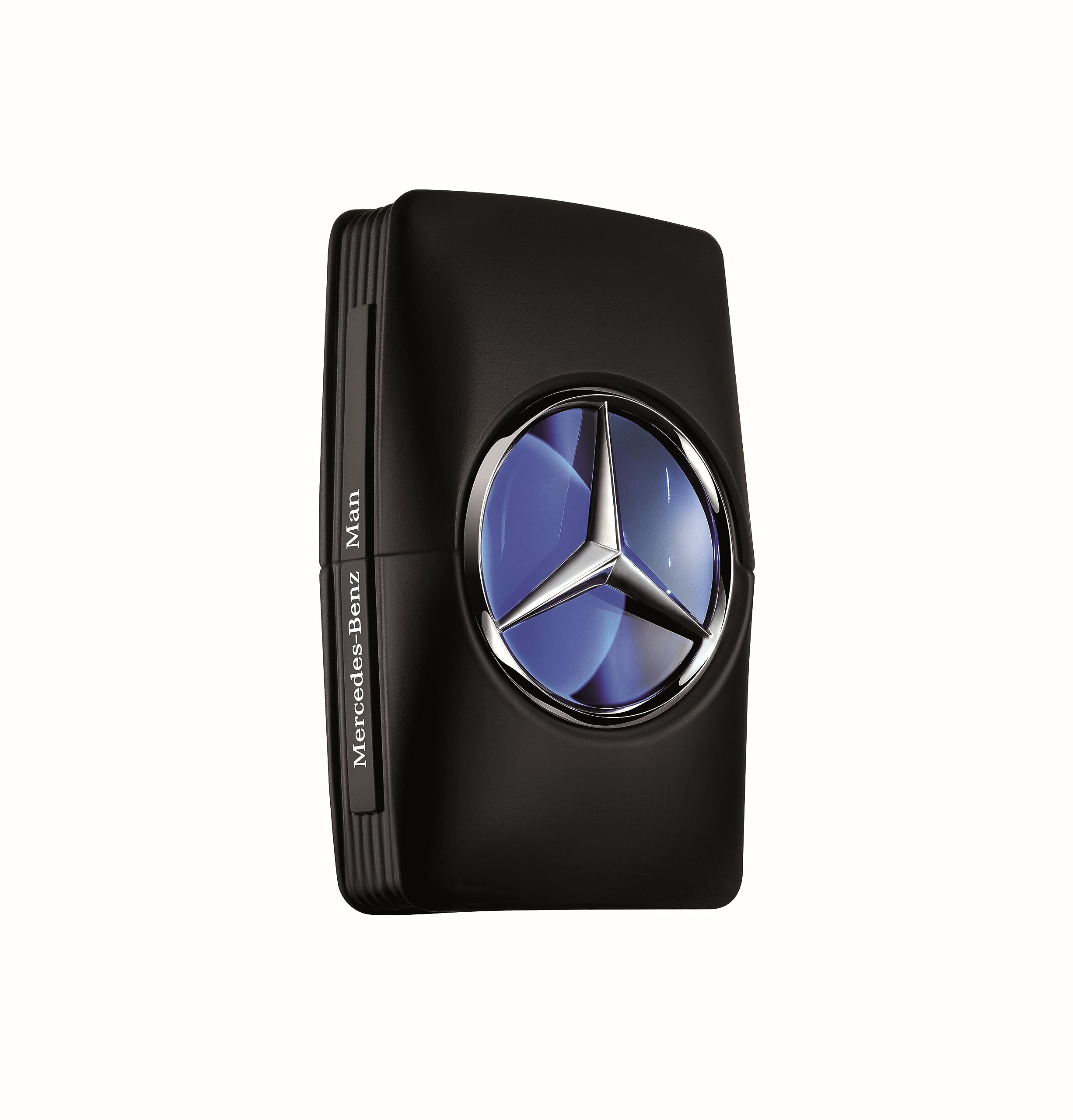 Mercedes-Benz Man bottle front with star emblem for premium everyday fragrance.