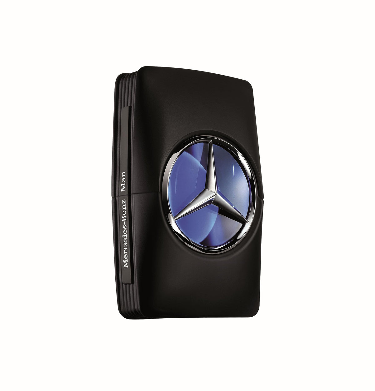 Mercedes-Benz Man bottle front with star emblem for premium everyday fragrance.