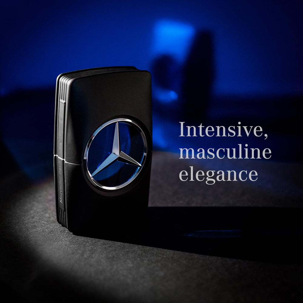 Mercedes-Benz Man middle-notes cedar and geranium portrayal hints refined aroma