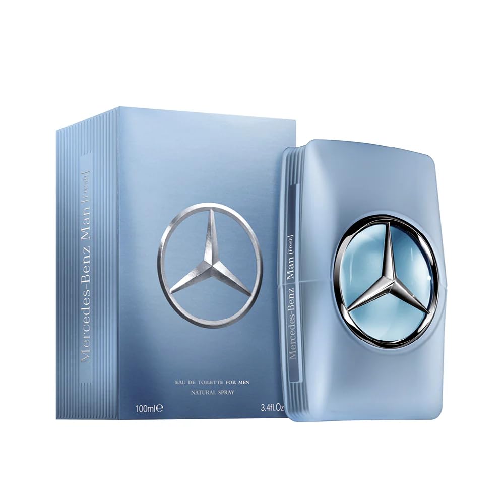 Mercedes-Benz Man Fresh bottle-front highlights bergamot opening for everyday confidence