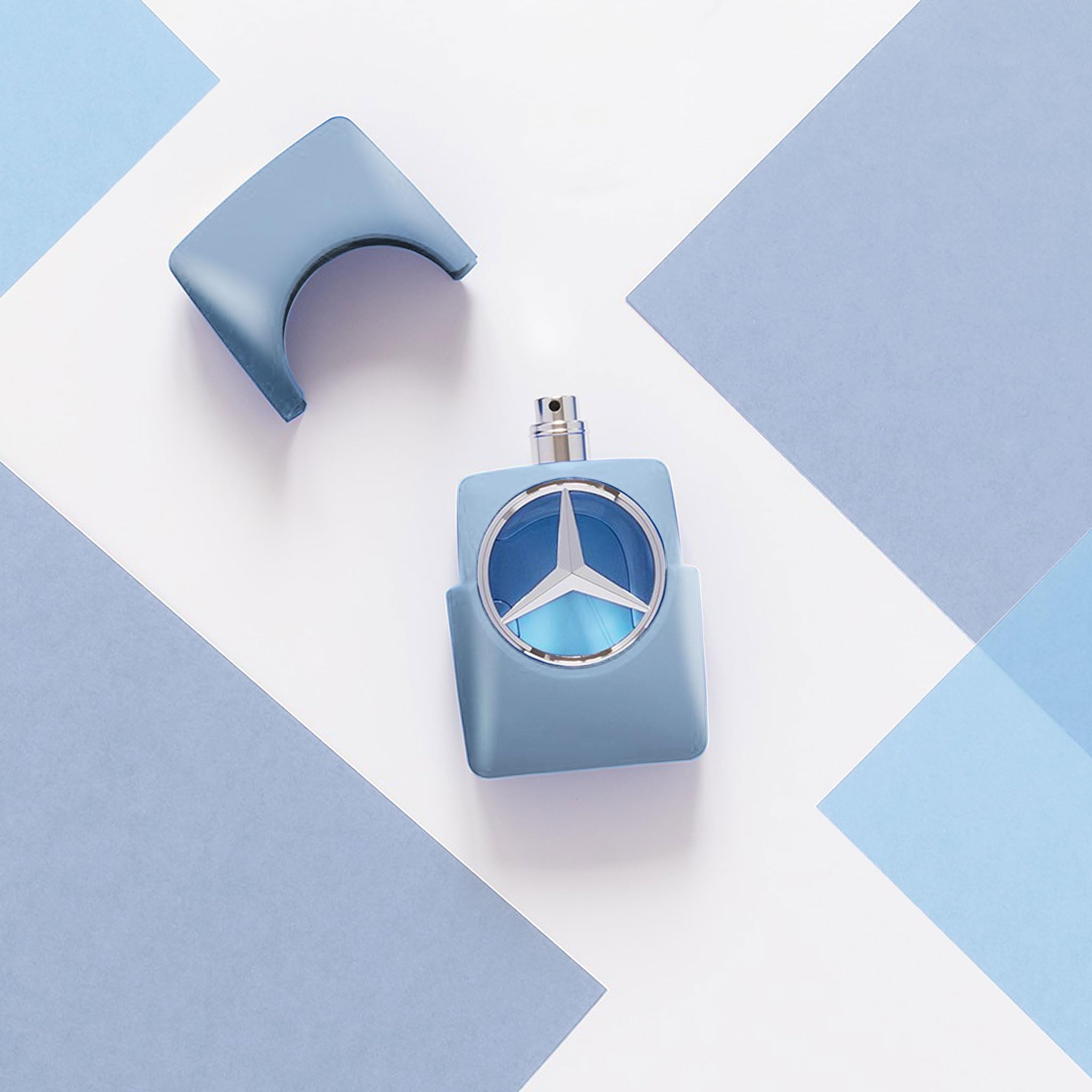 Mercedes-Benz Man Fresh bottle-packaging conveys luxury and a premium gifting feel