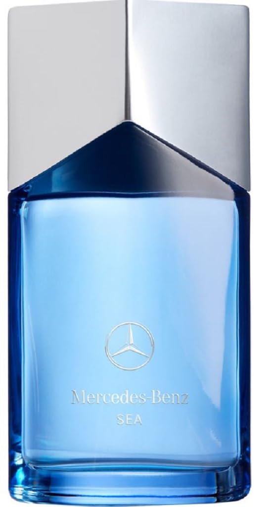 Mercedes-Benz Sea Eau de Parfum bottle — daily luxury for men