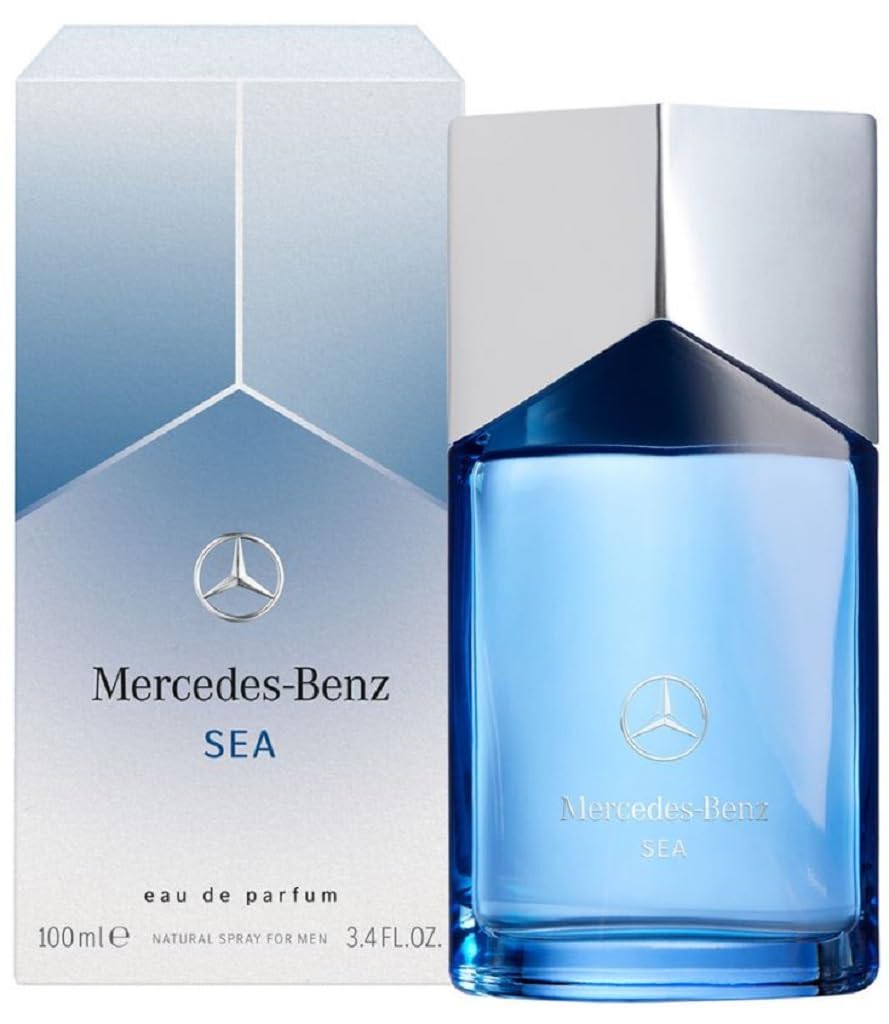 Mercedes-Benz Sea Eau de Parfum spray — even distribution, long-lasting scent
