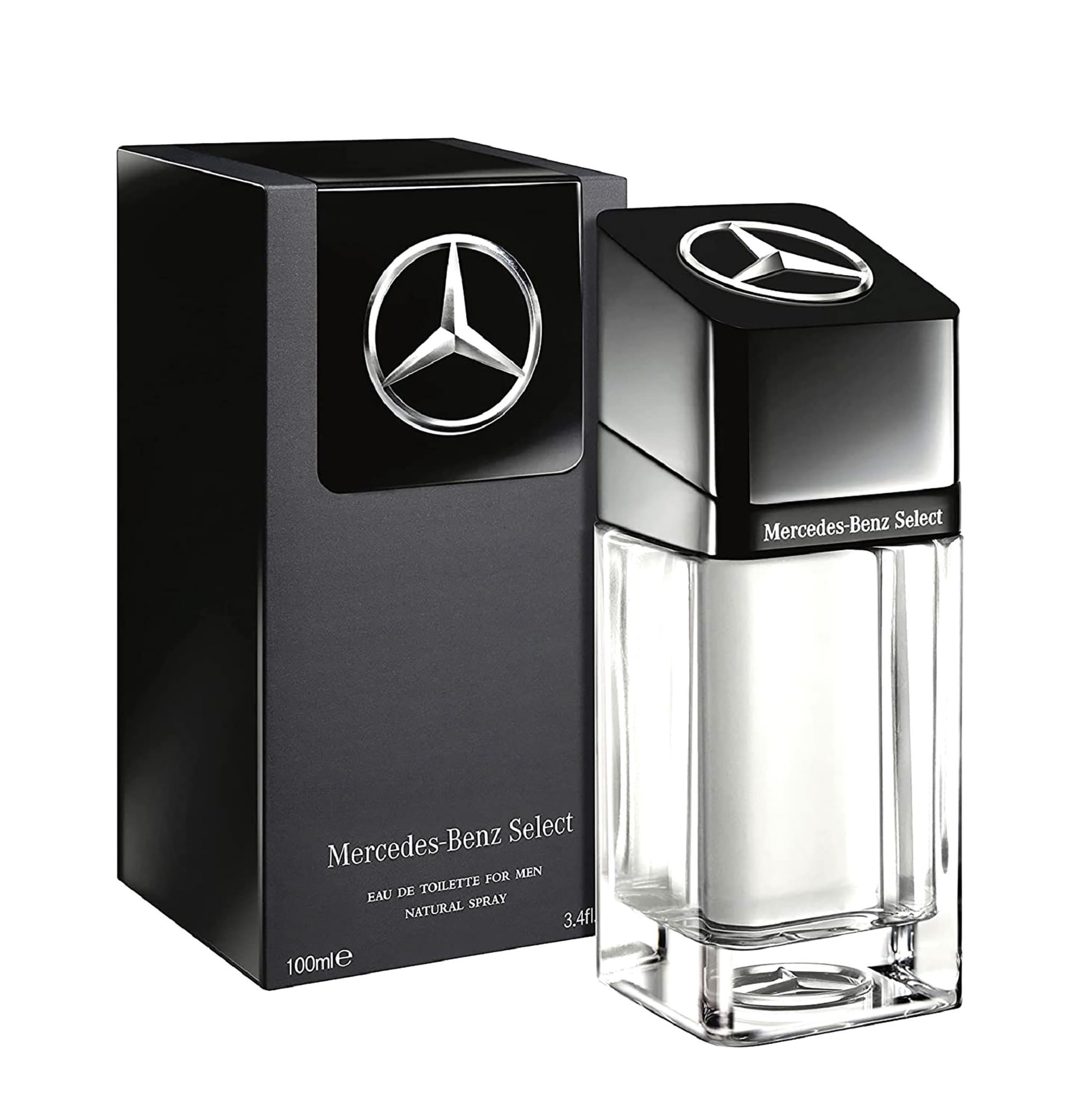 Mercedes-Benz Select bottle front view for everyday elegance and gift-worthy style