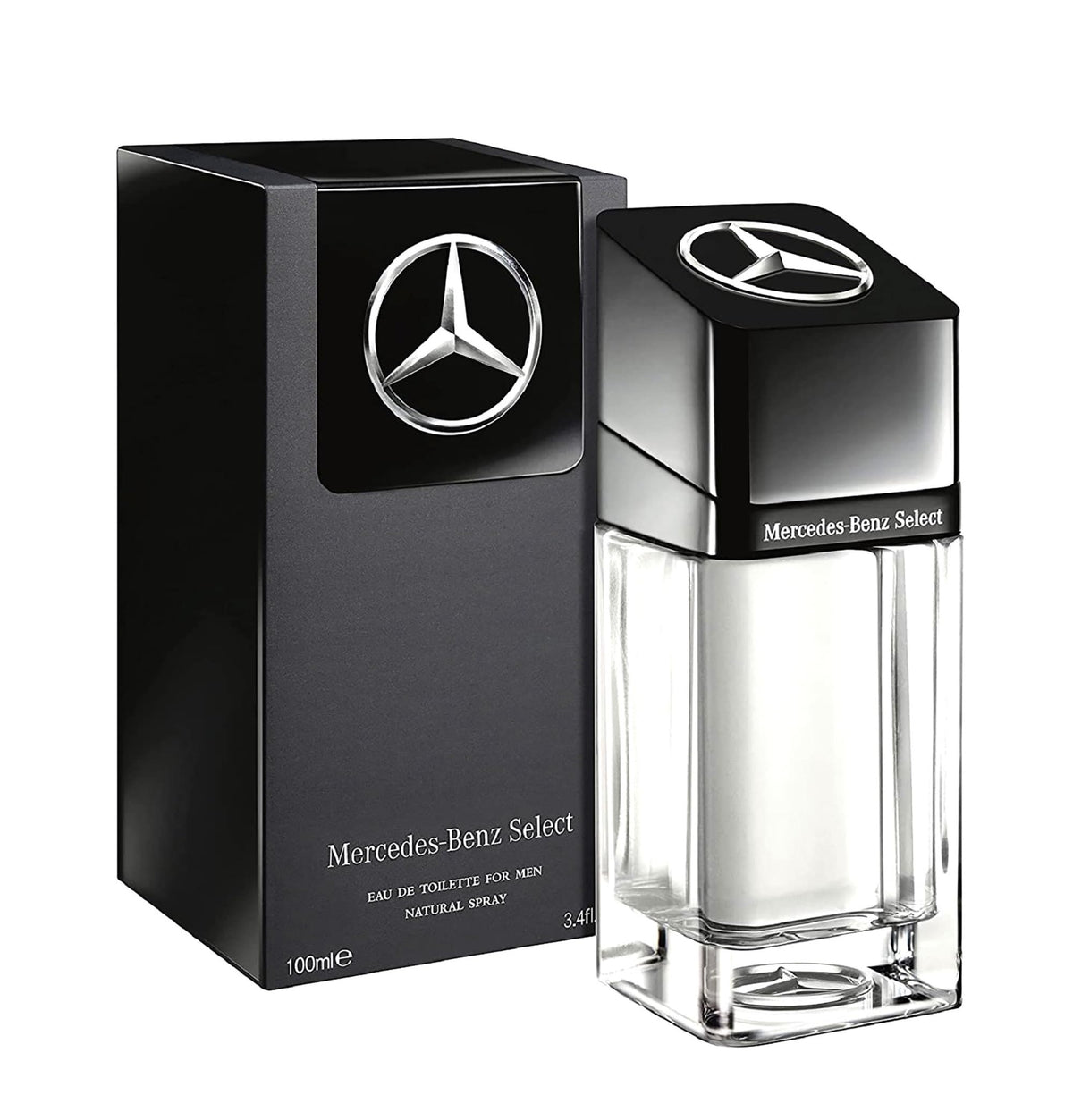 Mercedes-Benz Select bottle front view for everyday elegance and gift-worthy style