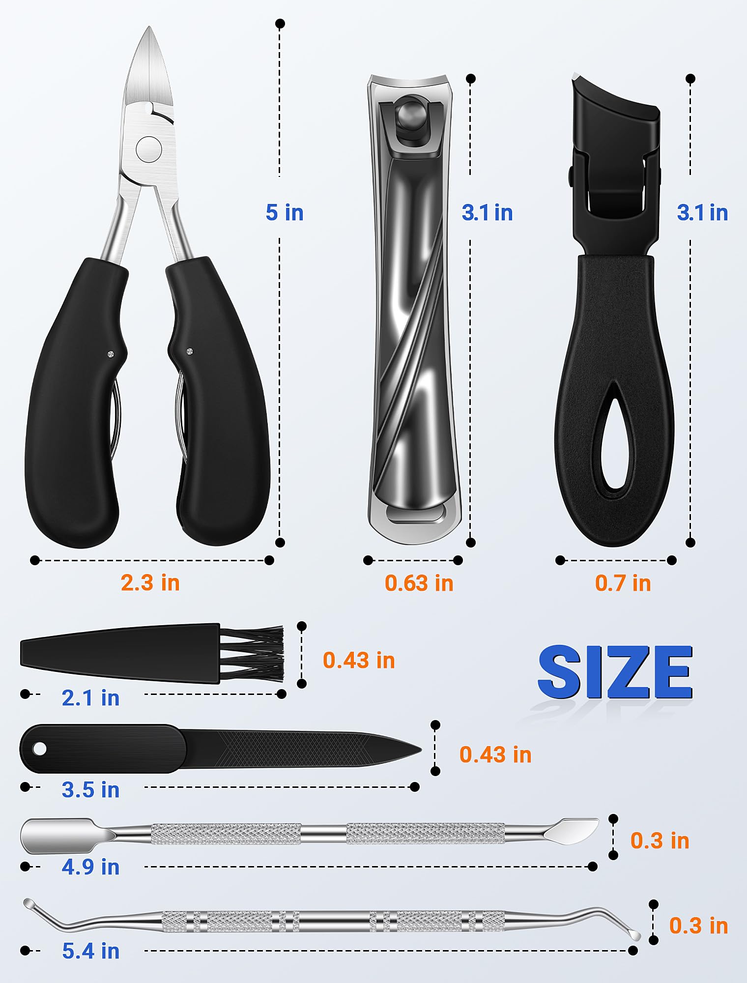 MERDTTES ingrown nail lifter aids gentle nail maintenance.