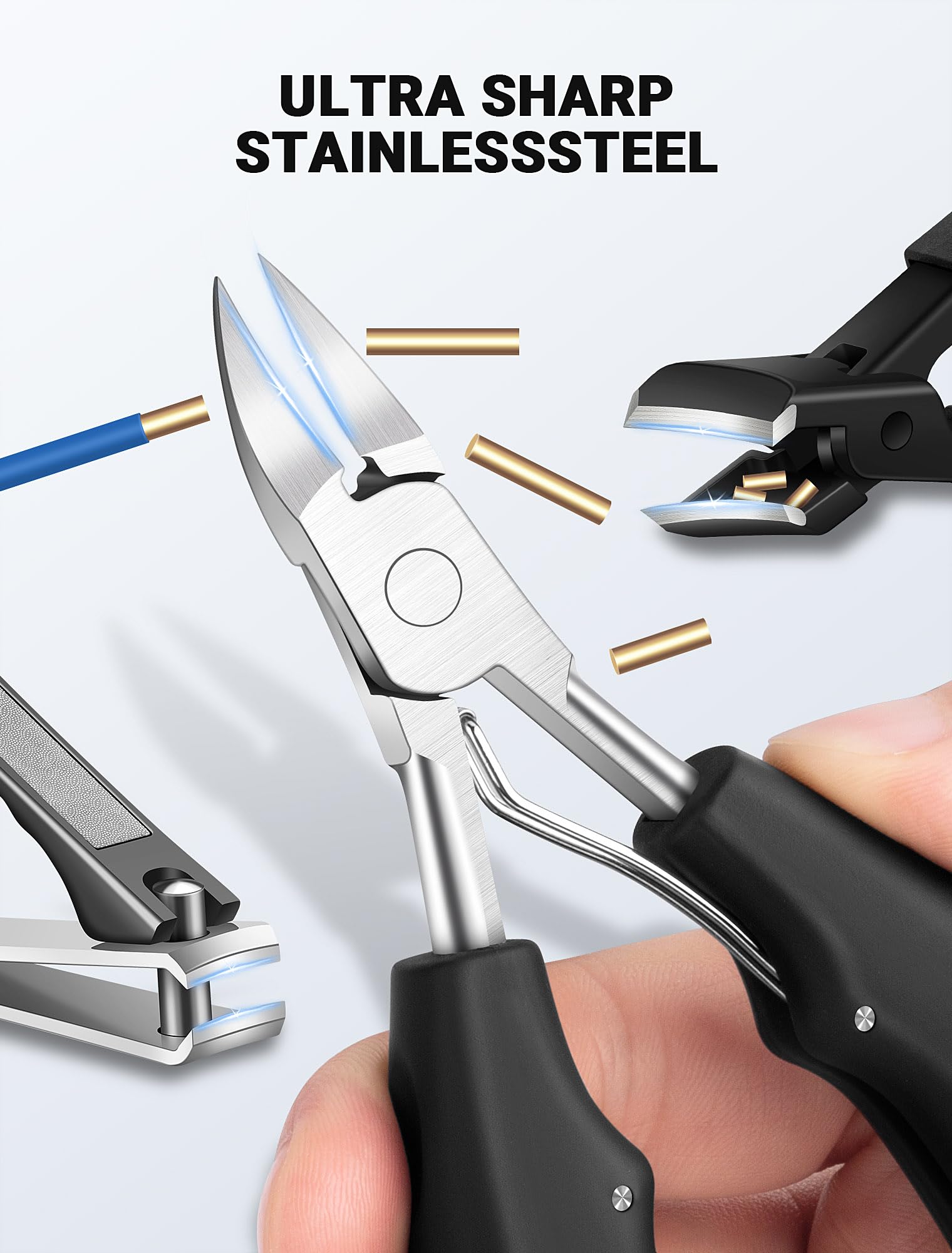 MERDTTES cuticle pusher for safe prep and clean edges.