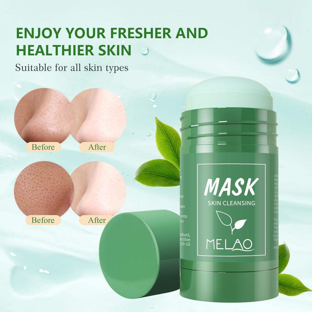 Mererke Pretty green tea clay mask-pore-cleanse emphasizes deep-clean pores without over-drying