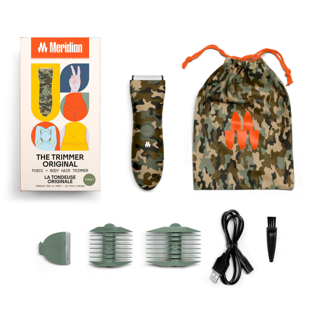 MERIDIAN The Trimmer Original forest USB recharge for cordless convenience