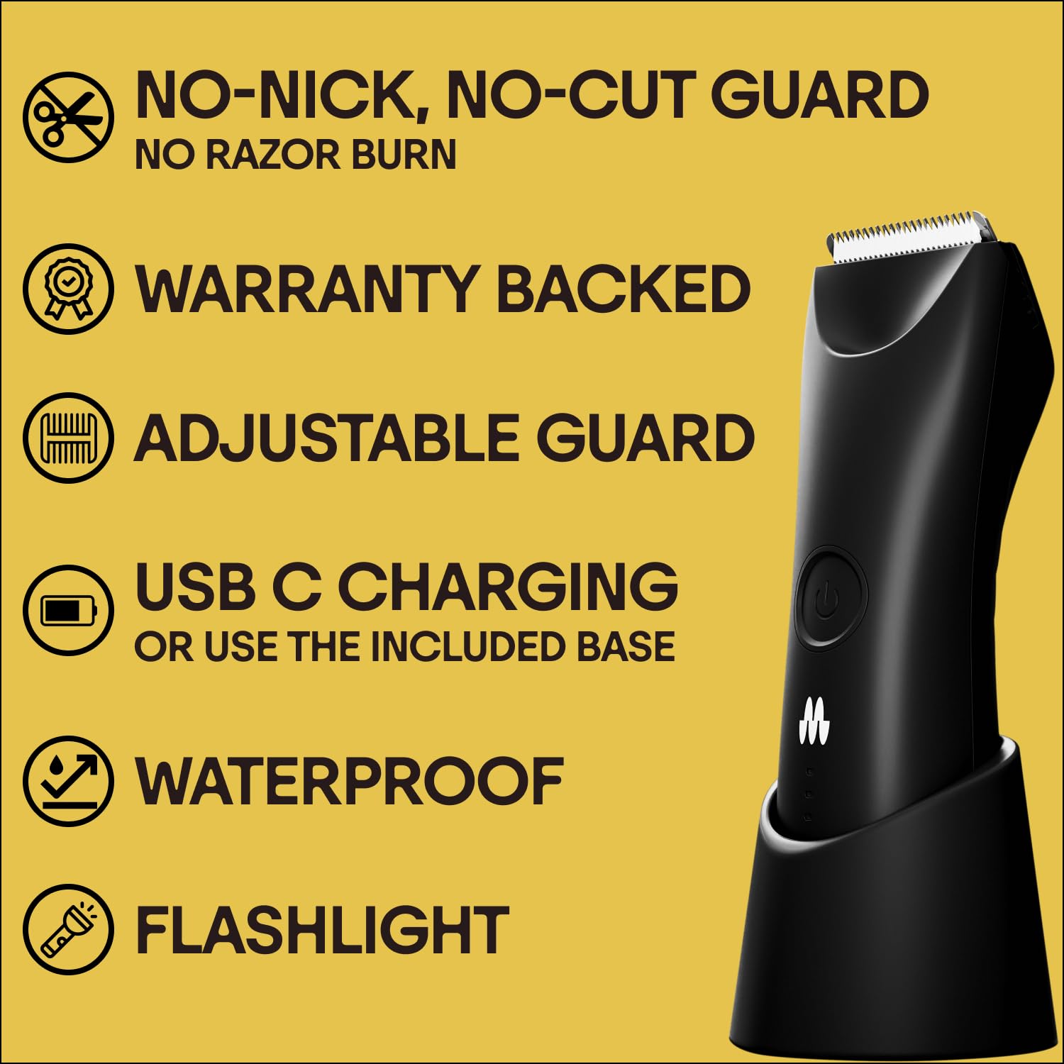 MERIDIAN The Trimmer Plus adjustable guide with four lengths for tailored trimming