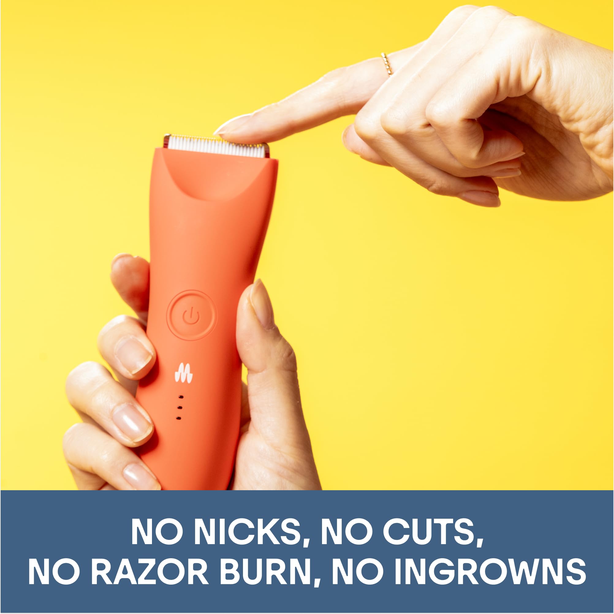 MERIDIAN The Trimmer Plus ergonomic grip for comfortable, steady grooming