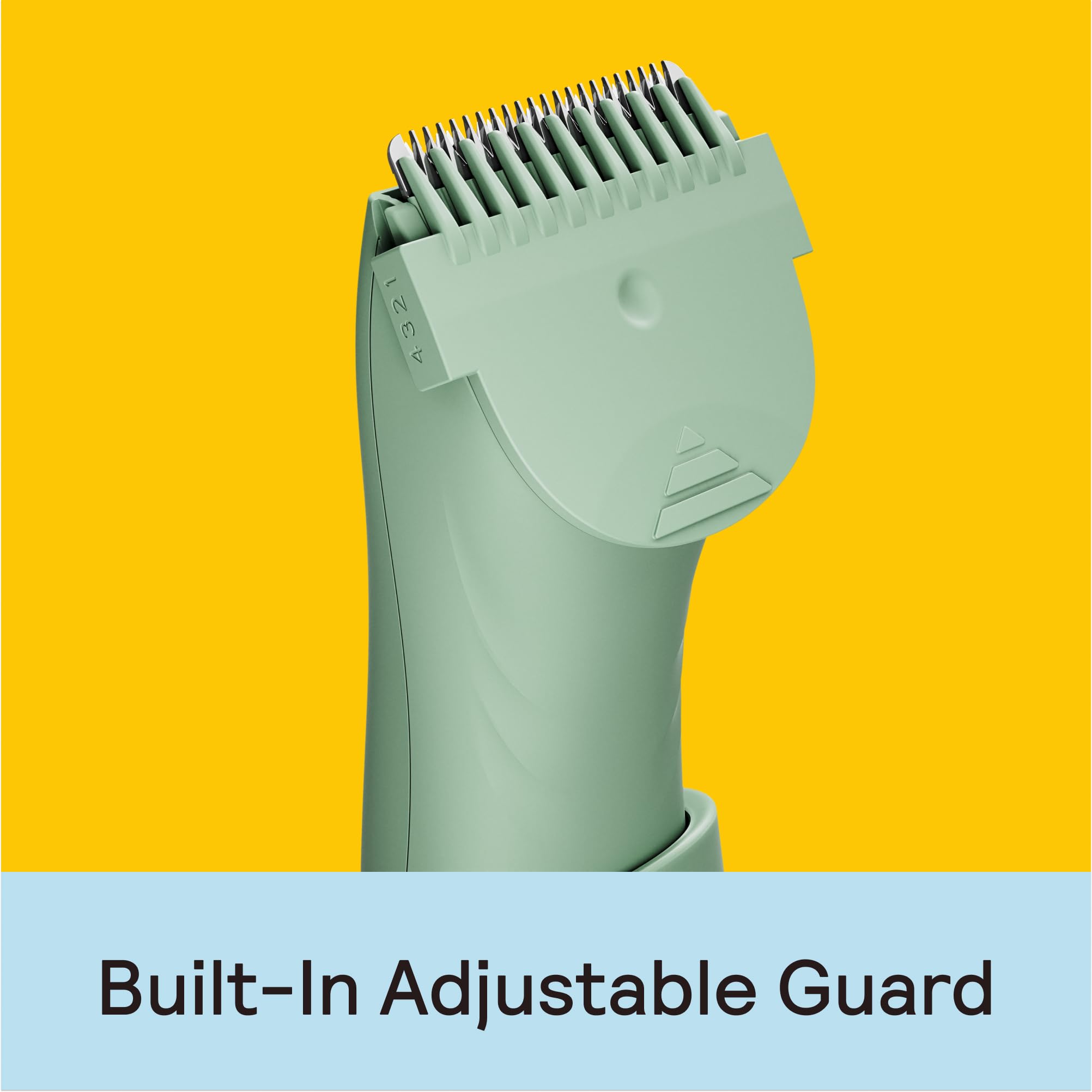 MERIDIAN The Trimmer Plus travel lock keeps it secure during trips