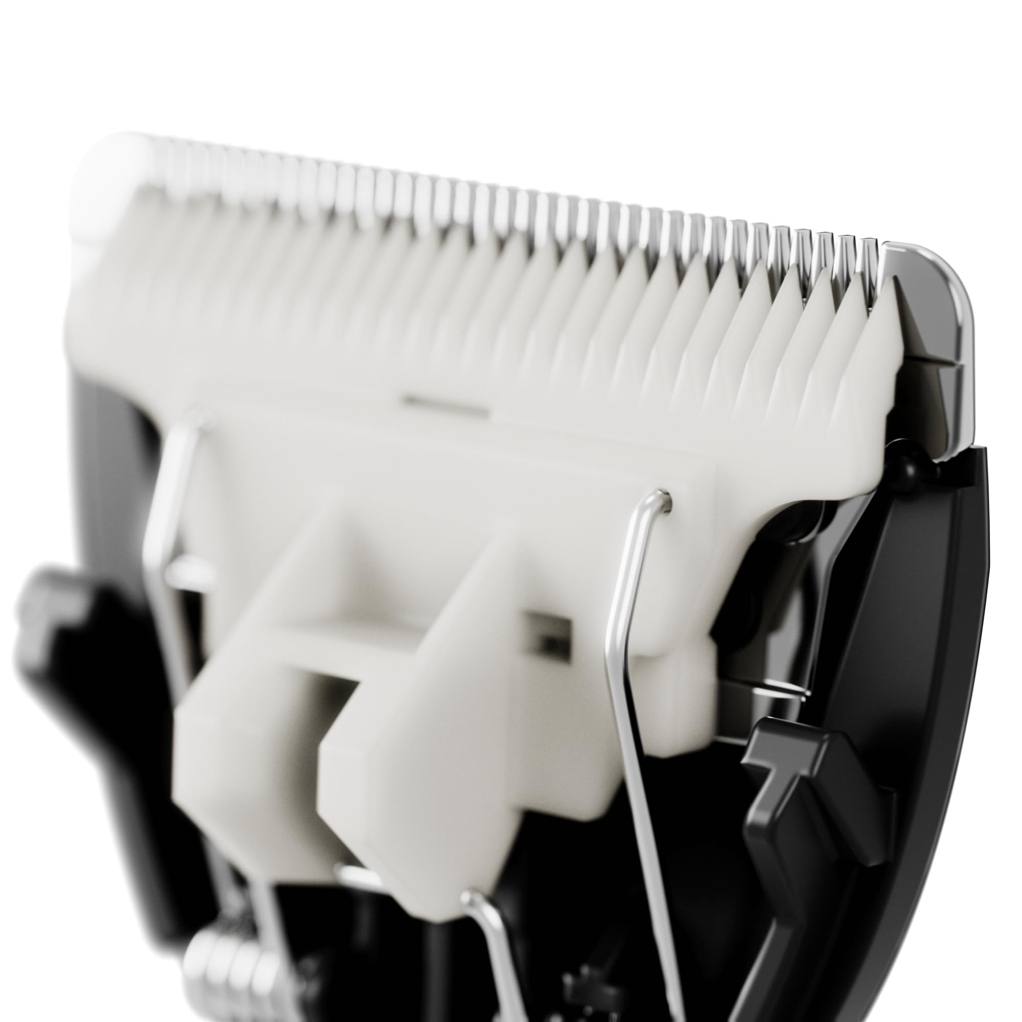Meridian trimmer blade cleaning maintenance image to sustain performance.