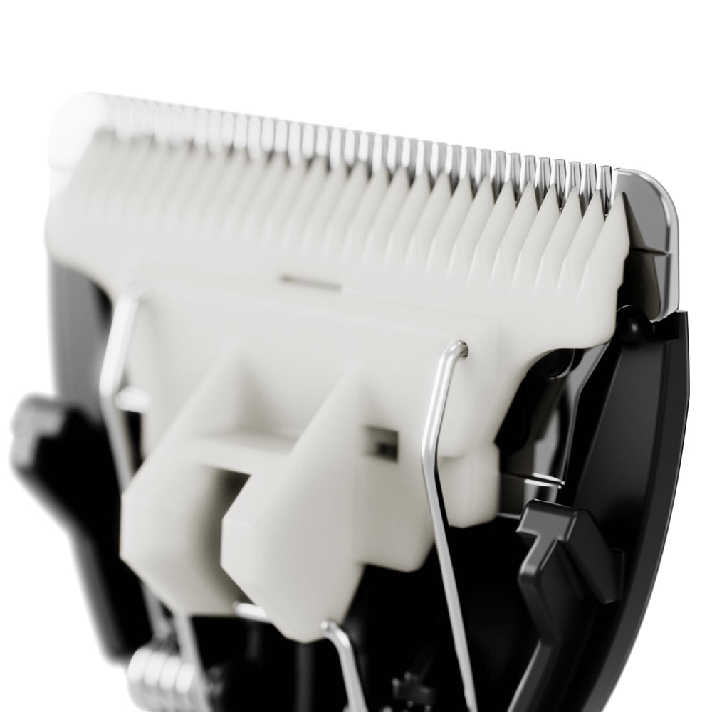 Meridian trimmer blade cleaning maintenance image to sustain performance.