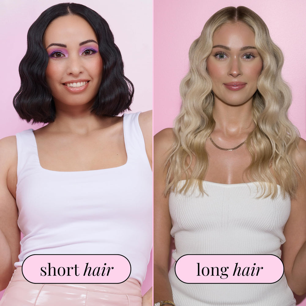 Mermade Hair Waver used with Mermade Mist for added definition.