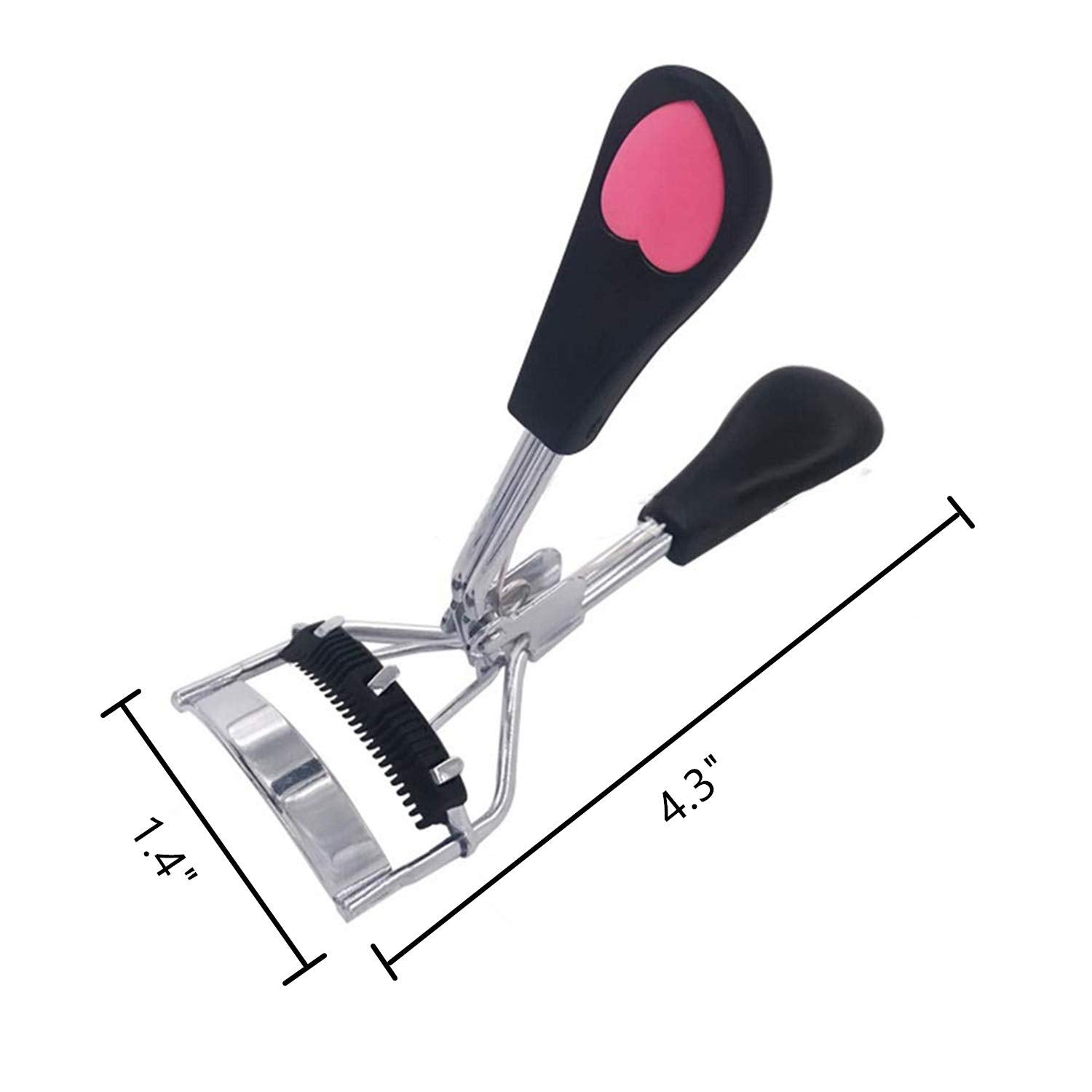 MERVK ergonomic hinge supports comfortable, even curling.