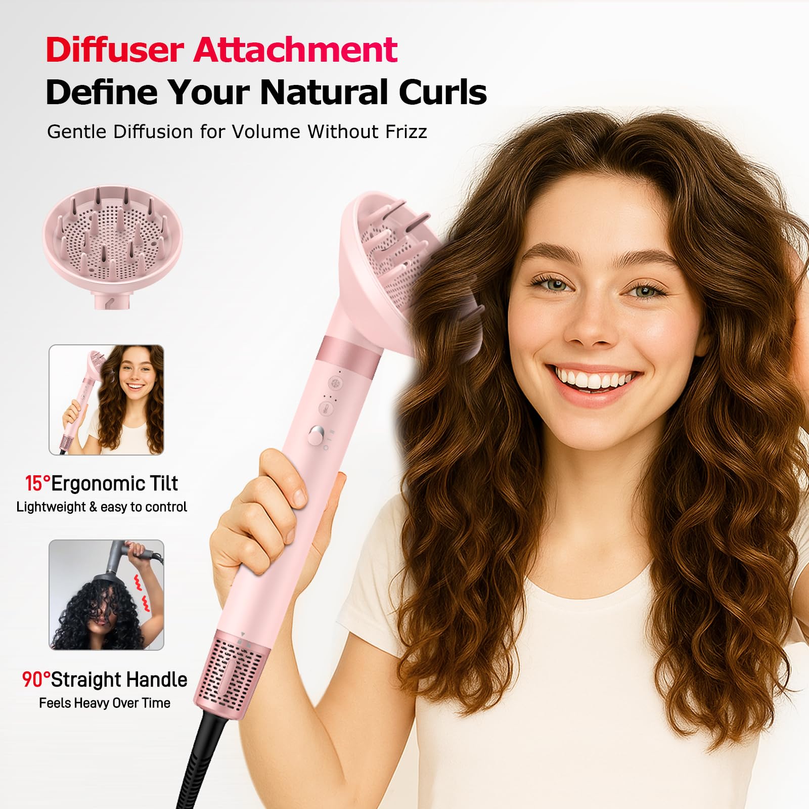 MESCOMB auto-wrap curlers empower beginner-friendly curling with safe airflow.