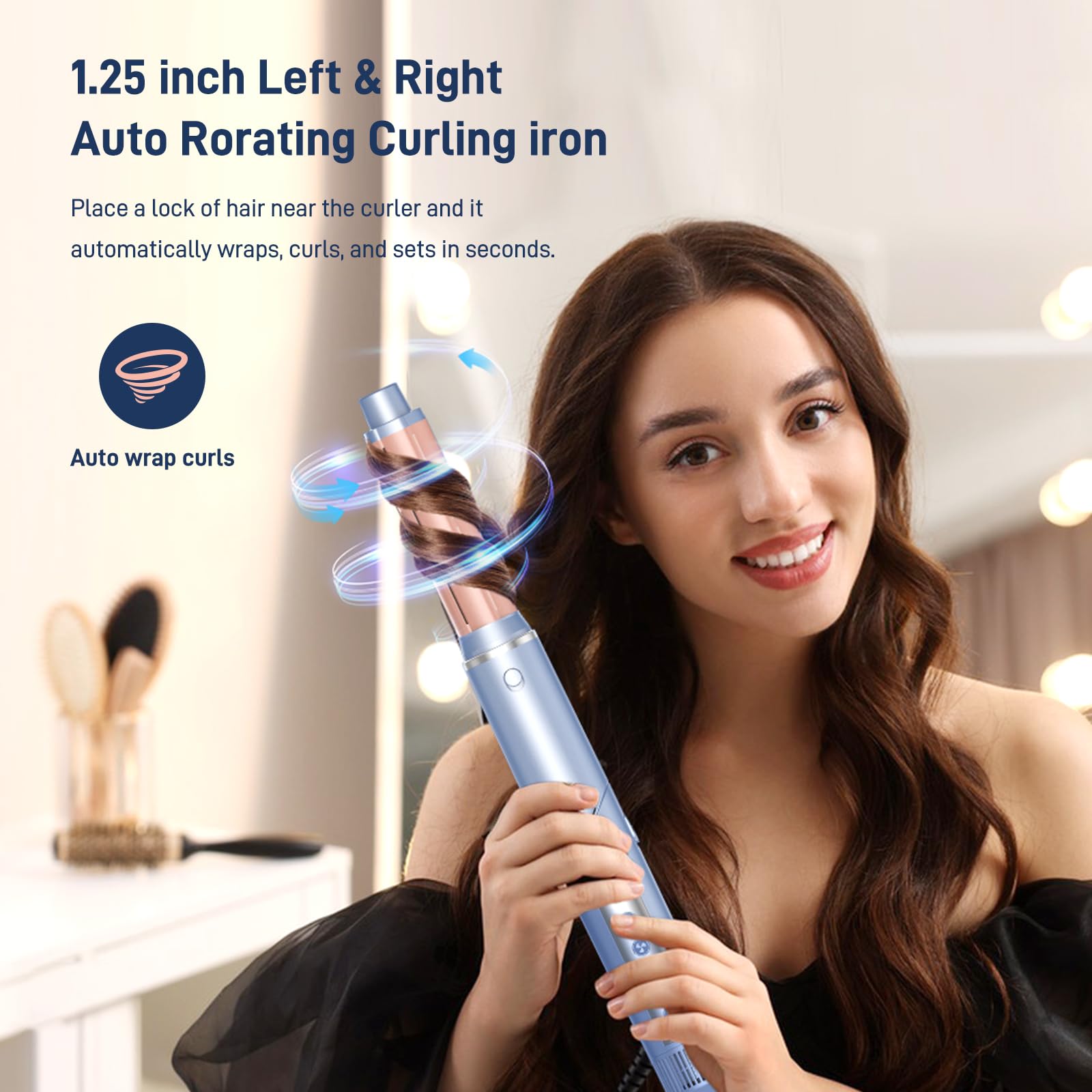 MESCOMB hot air multi-styler straightener for smooth, salon-like finishes at home.