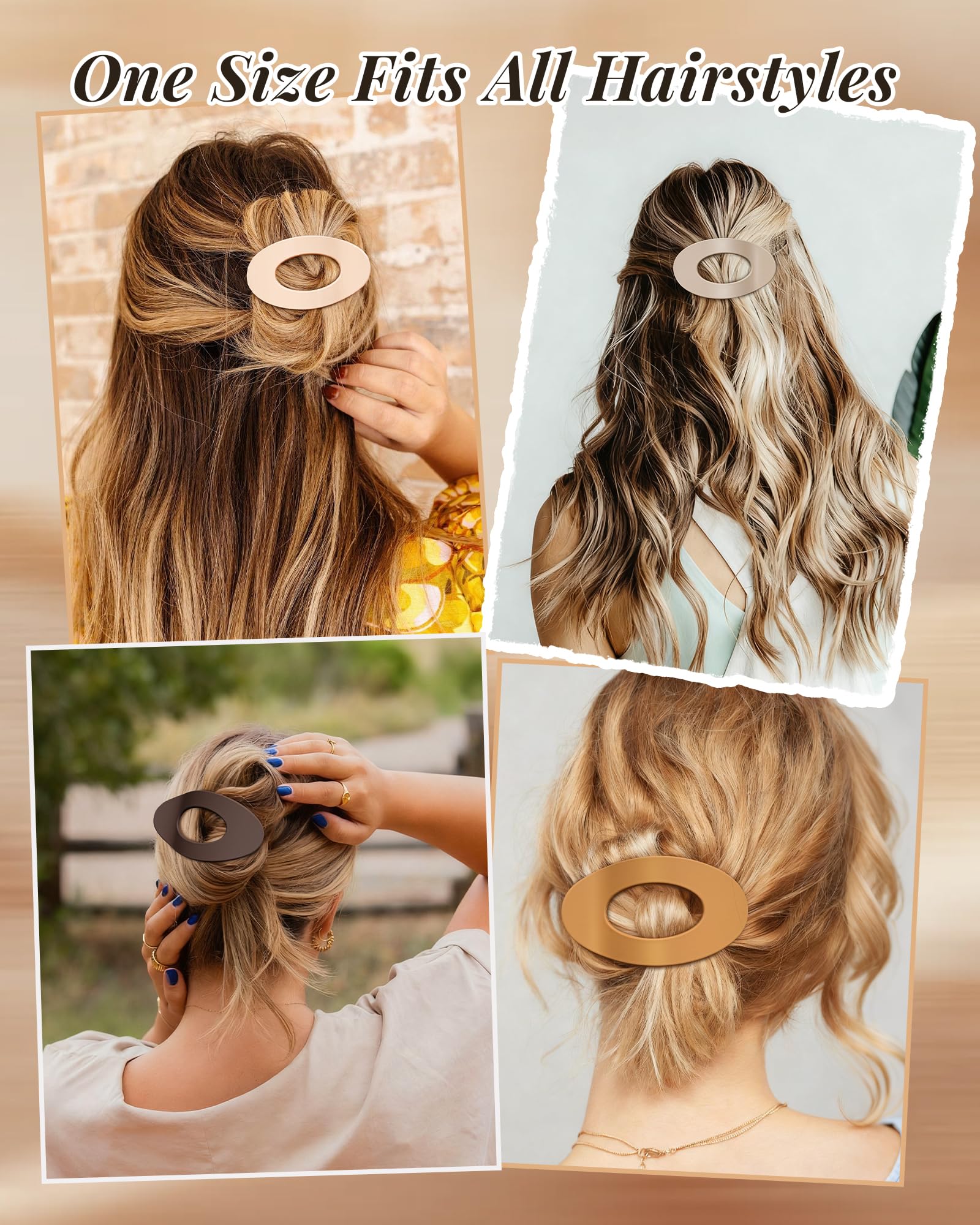 Mesovor flat hair clip ideal for yoga and driving sessions to secure hair during activity.