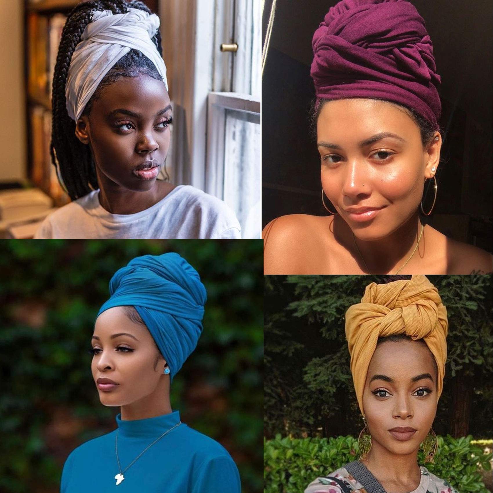 Messen headwrap Set 01 gift-ready option for loved ones