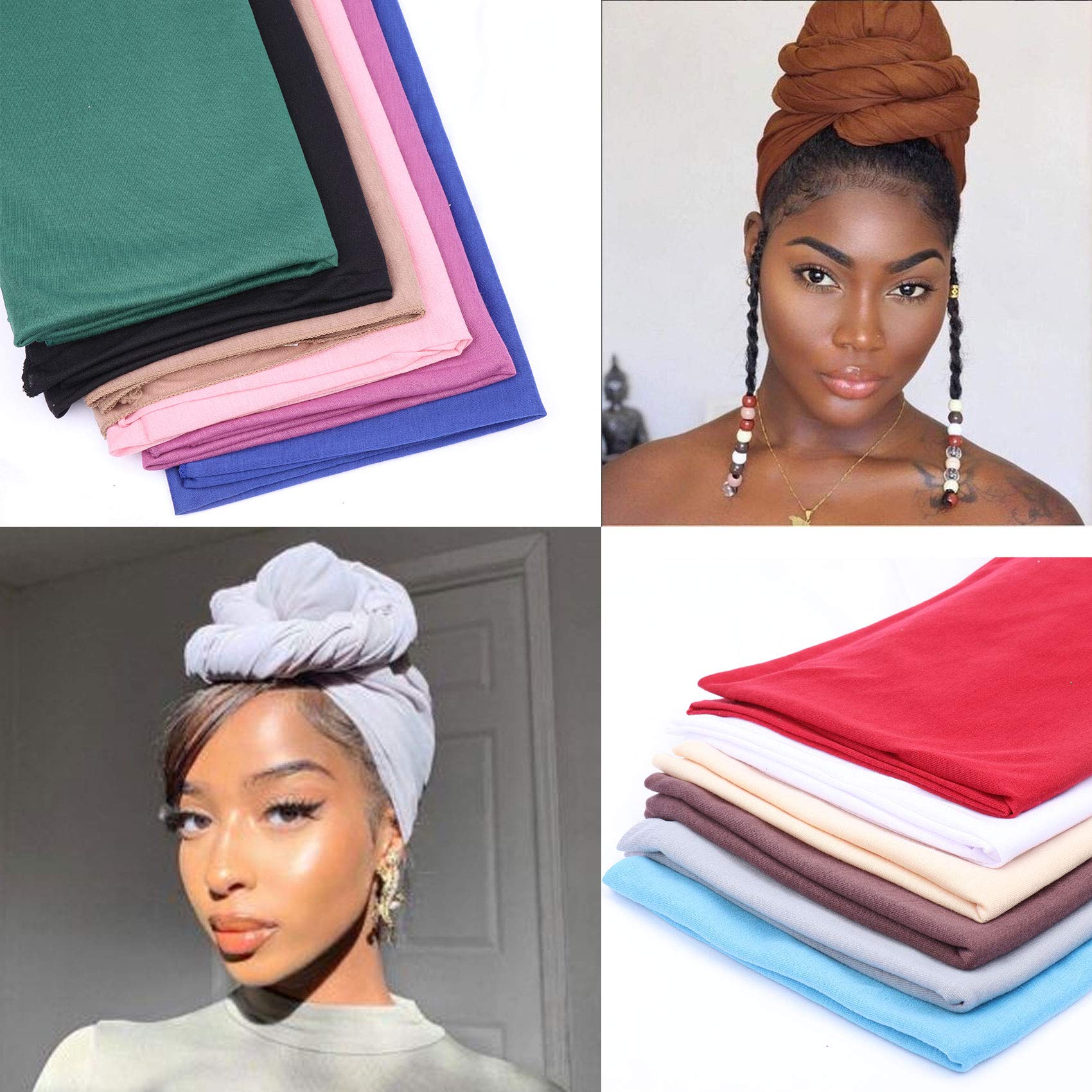 Messen headwrap Set 01 rich color collection enhances outfits