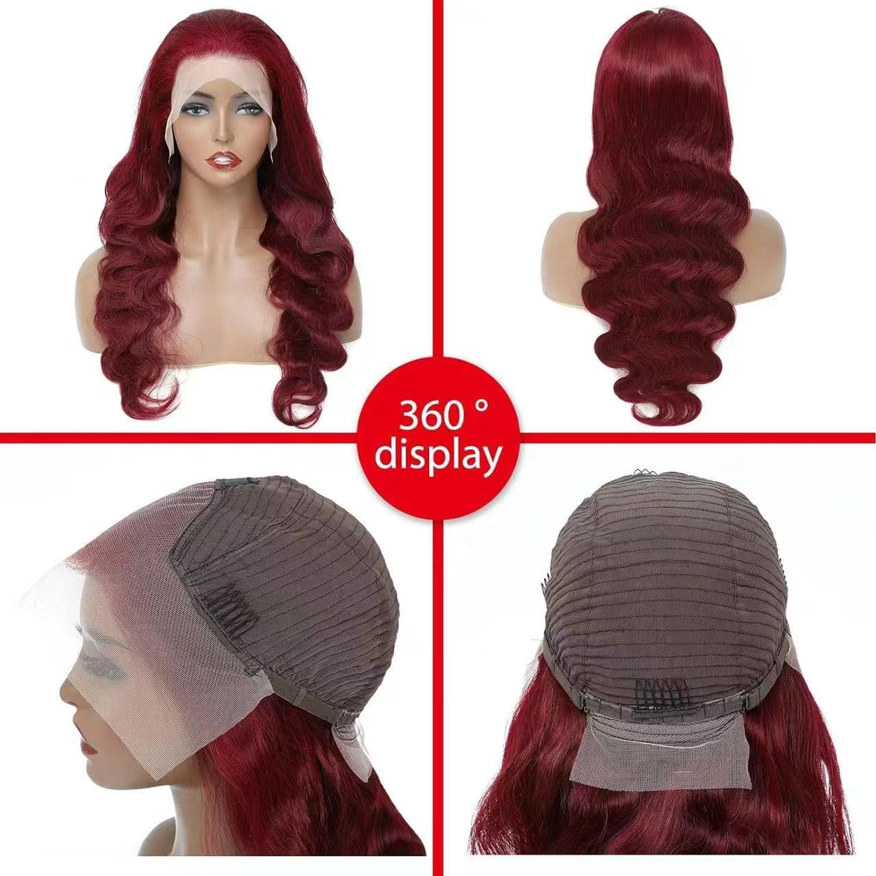 METDIO 99J color-rich wine red shade for versatile style options.