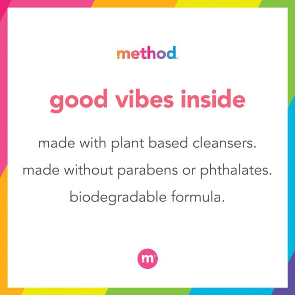 Method duo-display in bathroom scene invites self-care moments.