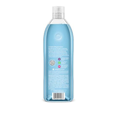 Method foaming hand soap refill being poured into a bottle for easy use.