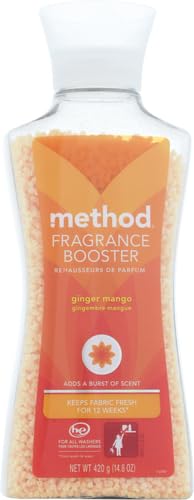 Method Fragrance Booster Ginger Mango beads dissolve evenly for fresh laundry