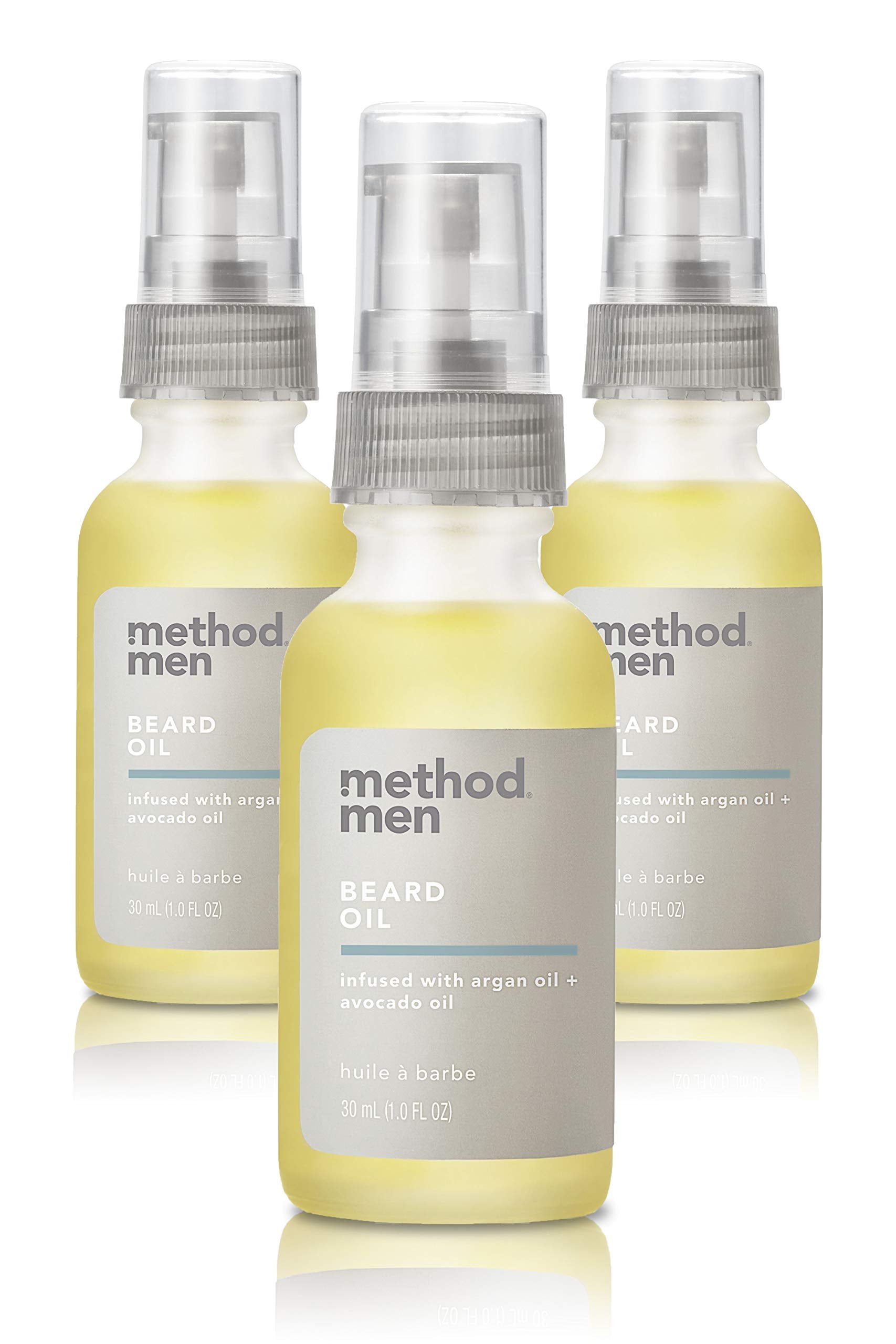 Method Men Beard Oil Sea Surf bottle 1oz for fast conditioning and shine