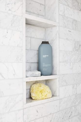 Method Men Sea + Surf foam close-up suggests rich lather that rinses clean after workouts