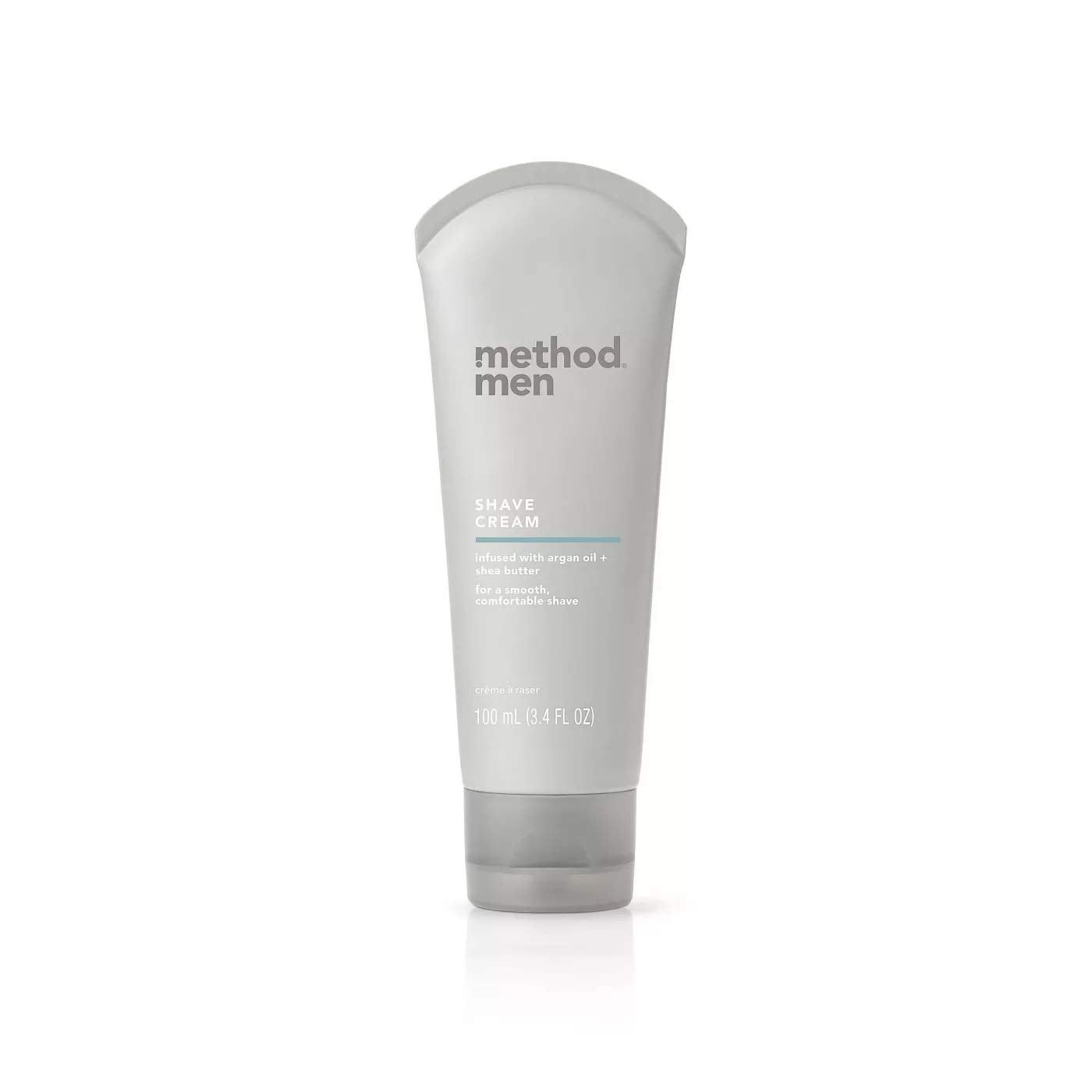 Method Men Shave Cream Cruelty-Free label image communicates ethical grooming.