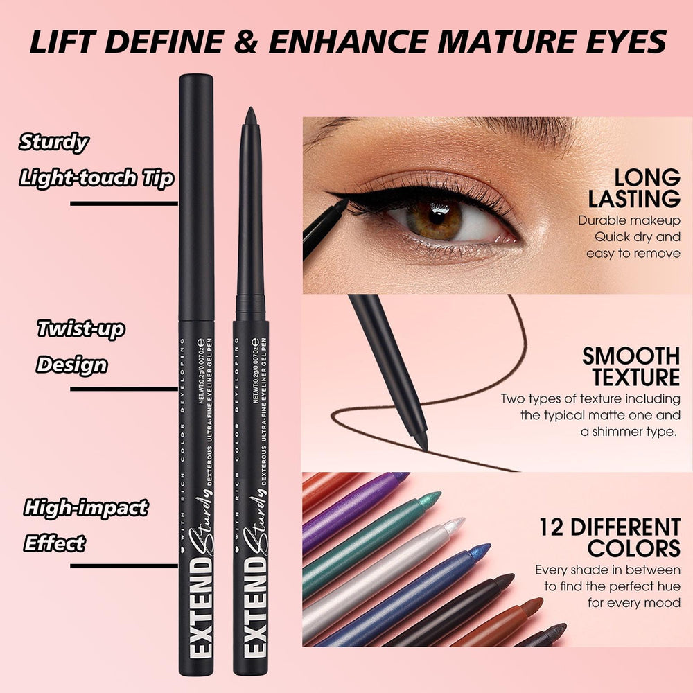 Mefyhtune waterproof eyeliner stays put through heat and humidity