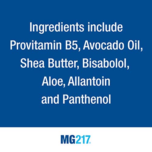 MG217 psoriasis cream applied to skin shows soothing relief from flaking.