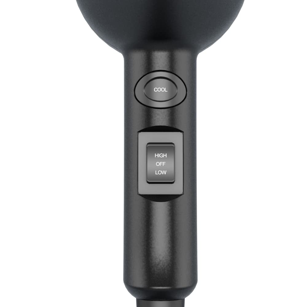 MHU mini dryer with concentrator attachment enables precise styling and smooth results.