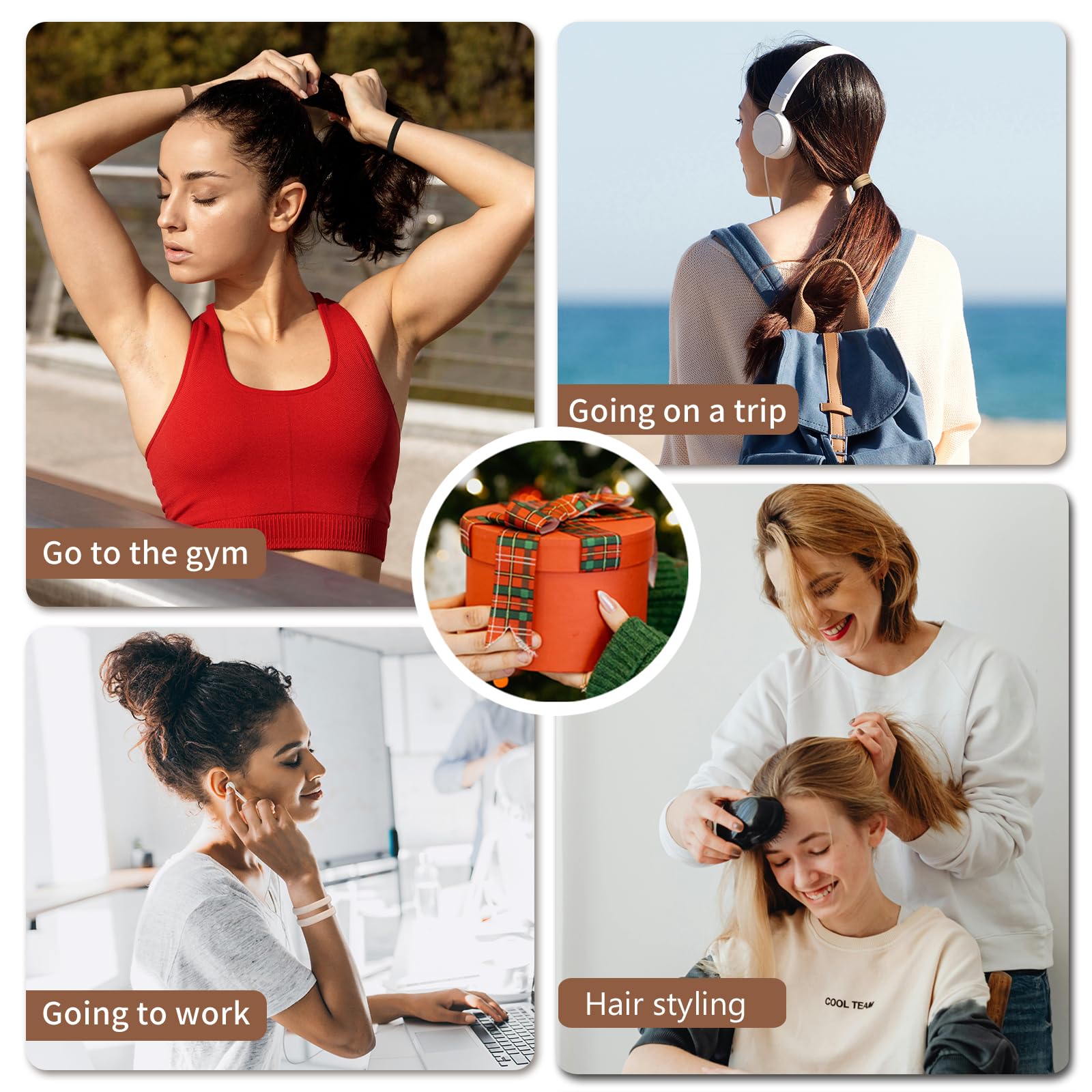 Mia Klein hair ties CA65 tested for safety on packaging