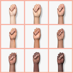 Mia Secret acrylic nail art with pink cover showing versatile manicure options.