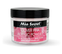 Mia Secret Cover Pink acrylic powder packaging demonstrates easy-to-use design for beginners
