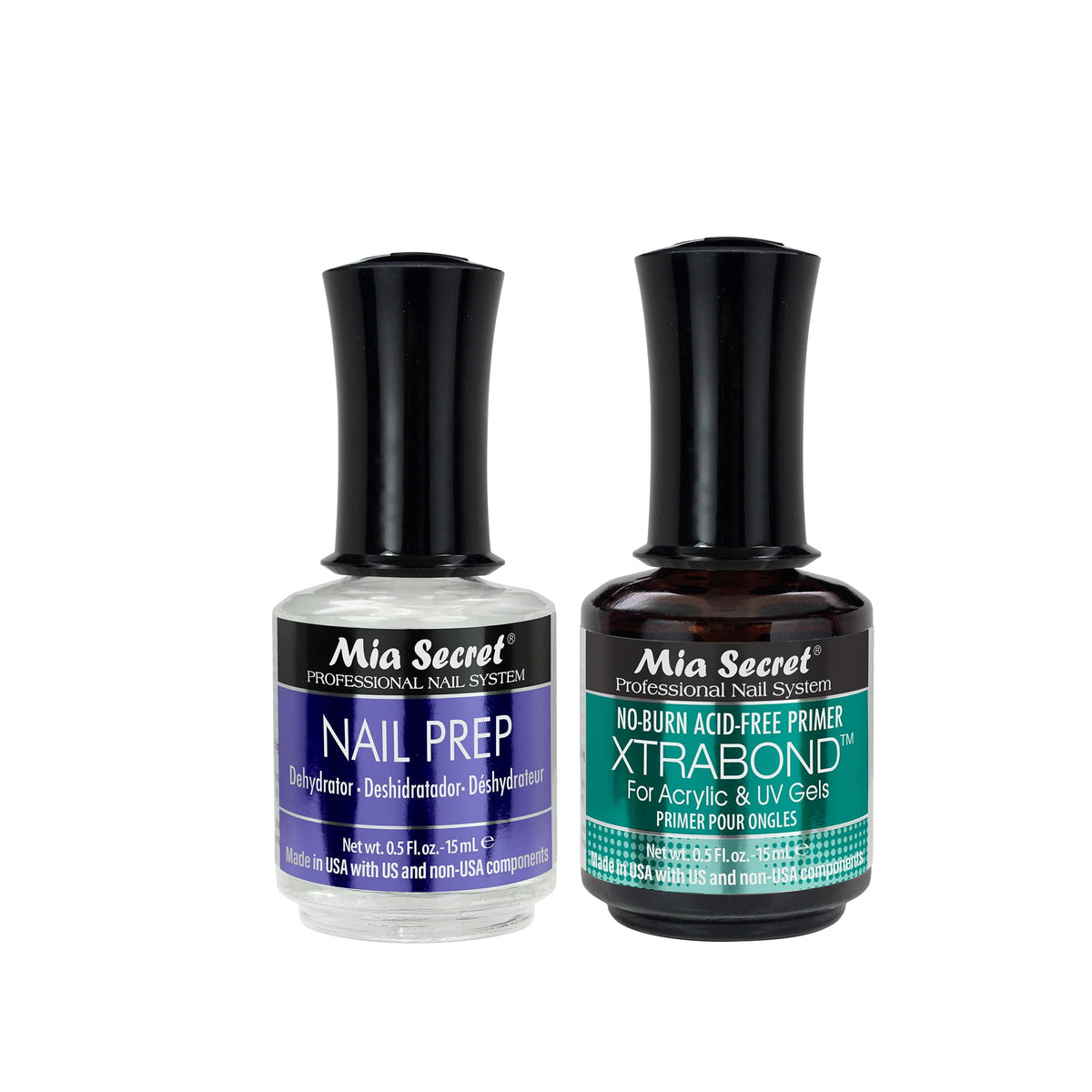 Mia Secret nail dehydrator bottle ready for prep, enhances adhesion potential
