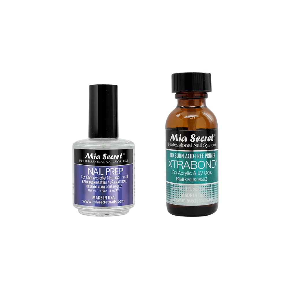 Mia Secret Nail Prep Dehydrate bottle helps prime nails for stronger adhesion
