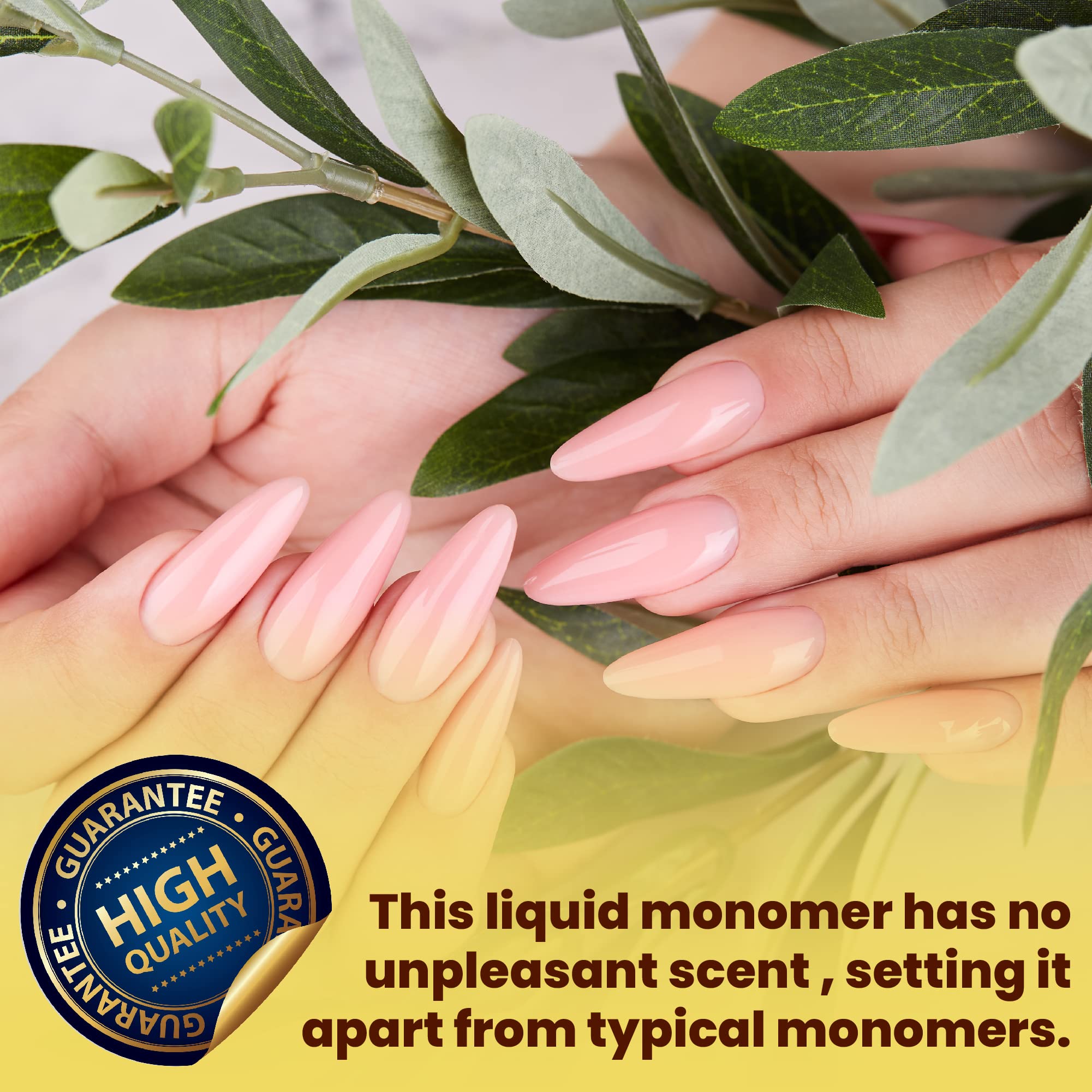 Mia Secret Odorless Fusion adhesion and flexibility for durable nail sets.