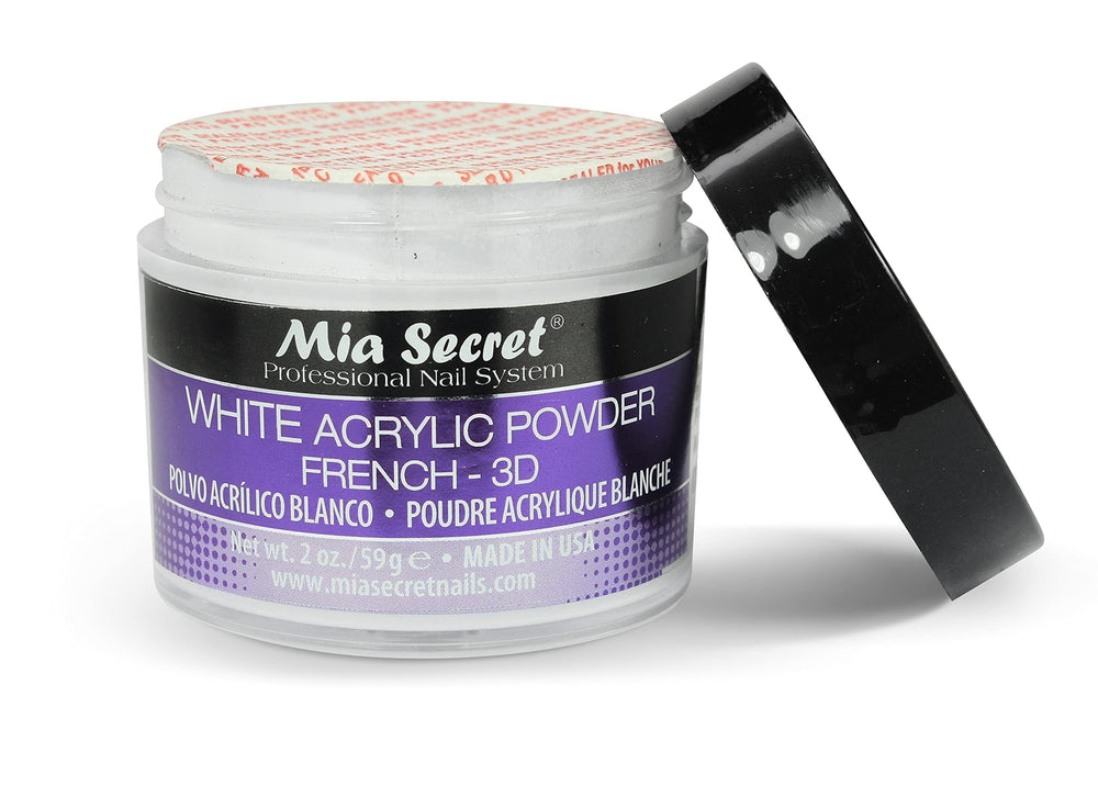 Mia Secret White Acrylic Powder beginner-friendly for pros and learners.