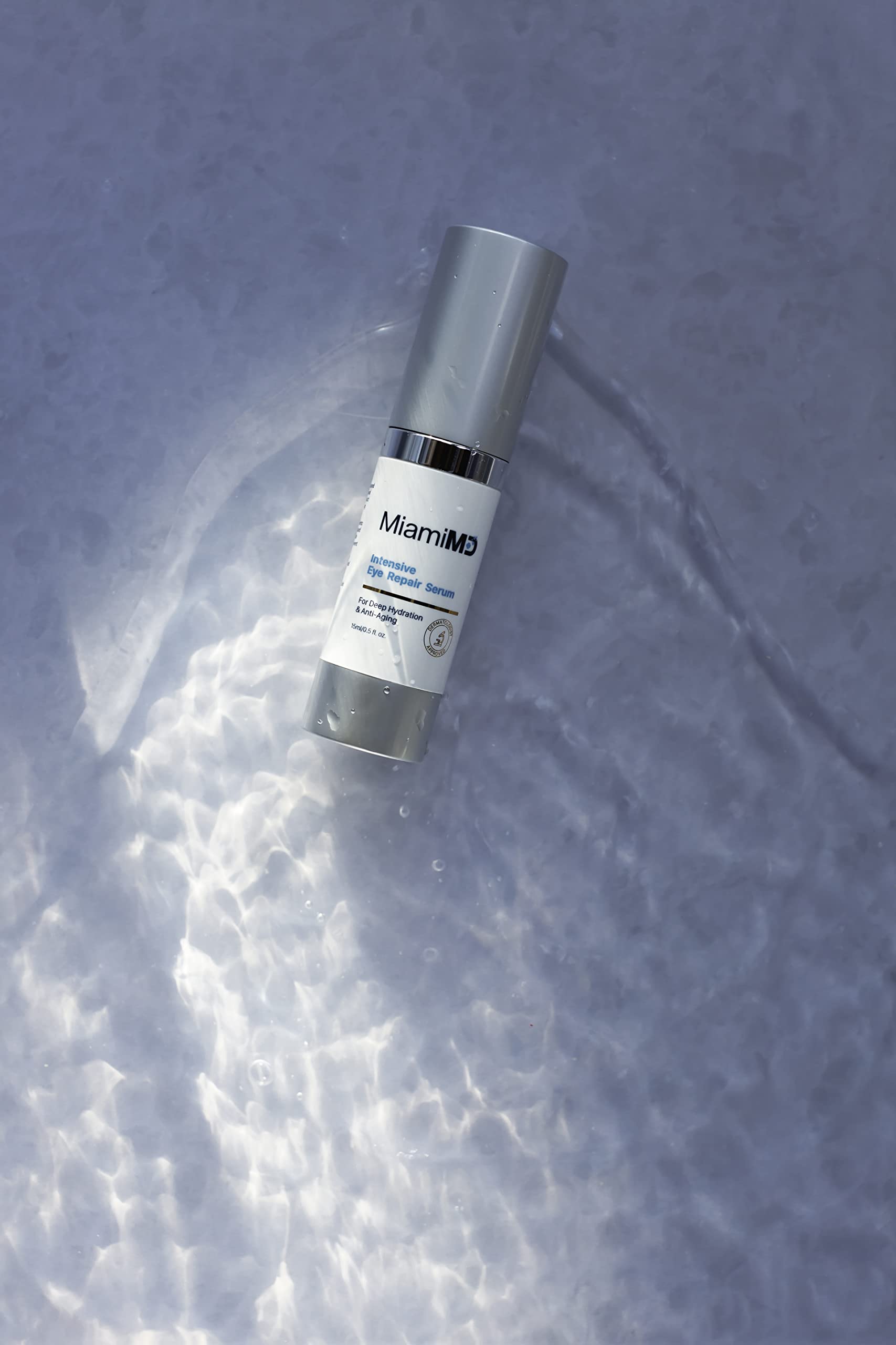 MiamiMD Eye Serum day-primer use indicates makeup-ready under-eyes