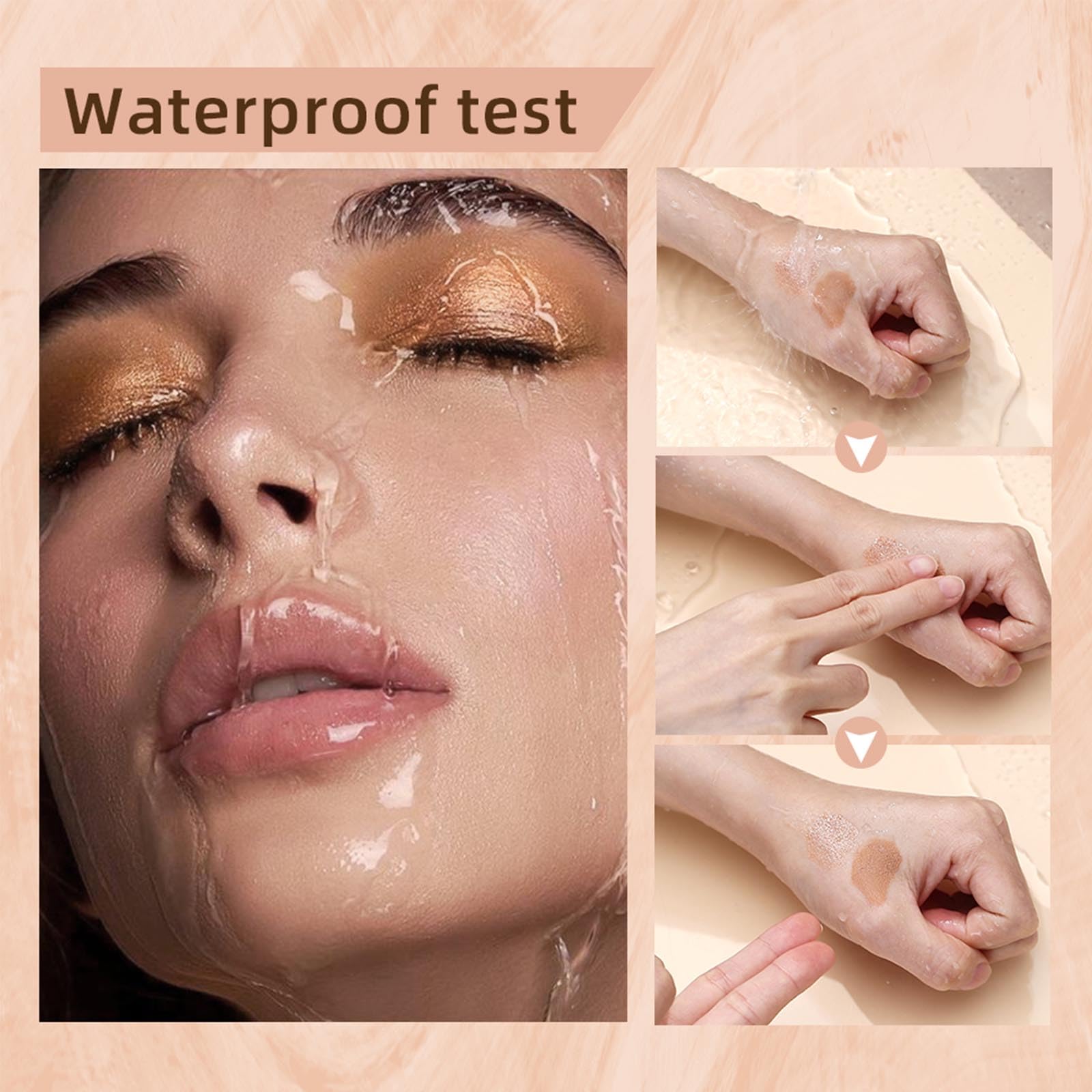 MiaSarah crease-resistant pigment stays put from morning to night.