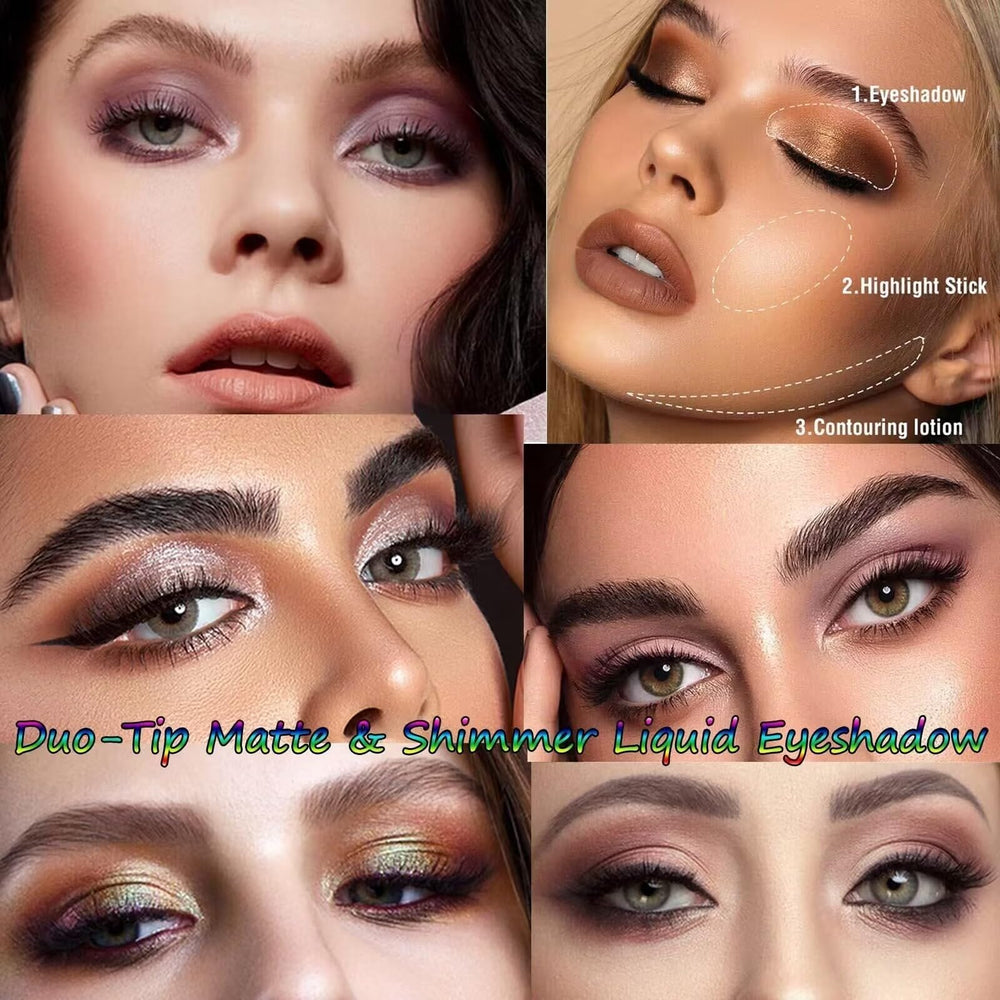MiaSarah dark bronze liquid-eyeshadow delivers rich color with long wear.