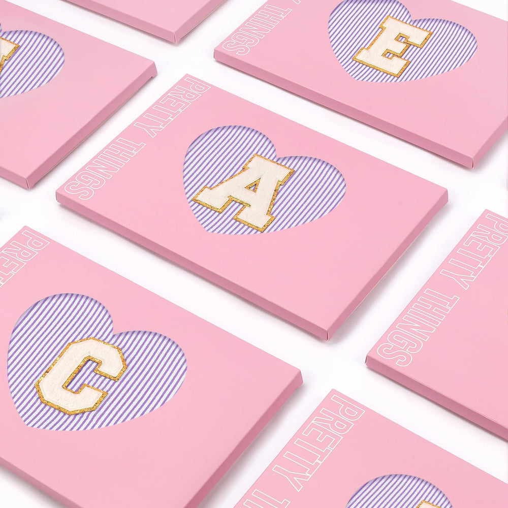Mibasies color options with alphabet design support personalized style