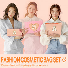 Mibasies two-pack orange A compact-size bag set offers versatile storage.